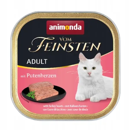 ANIMONDA Vom Feinsten Classic Cat serca indyka 100g